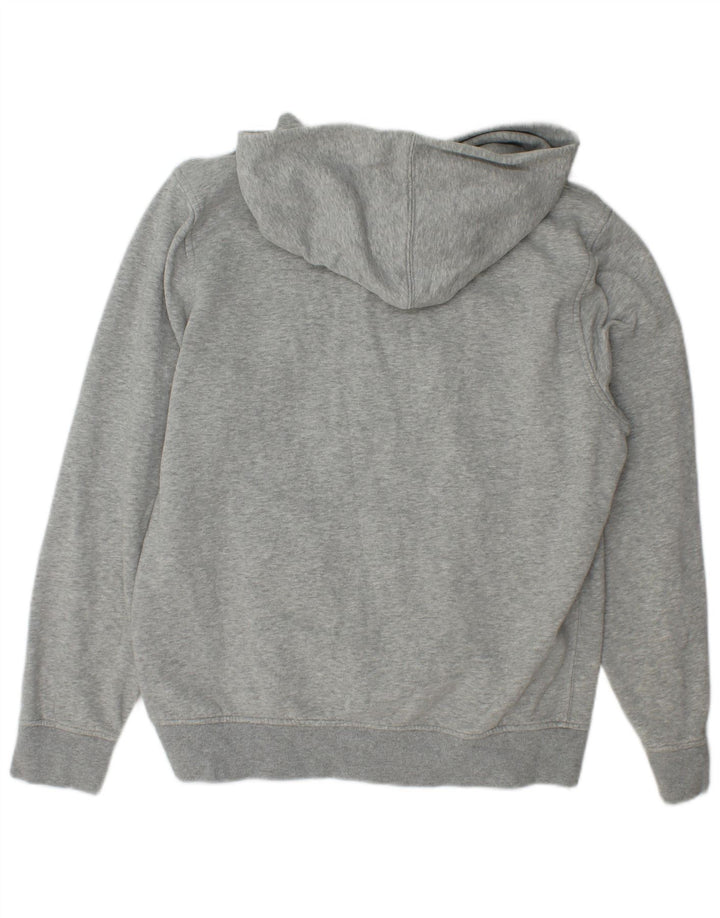 Gap Mens Hoodie Jumper Medium Grey Flecked Cotton