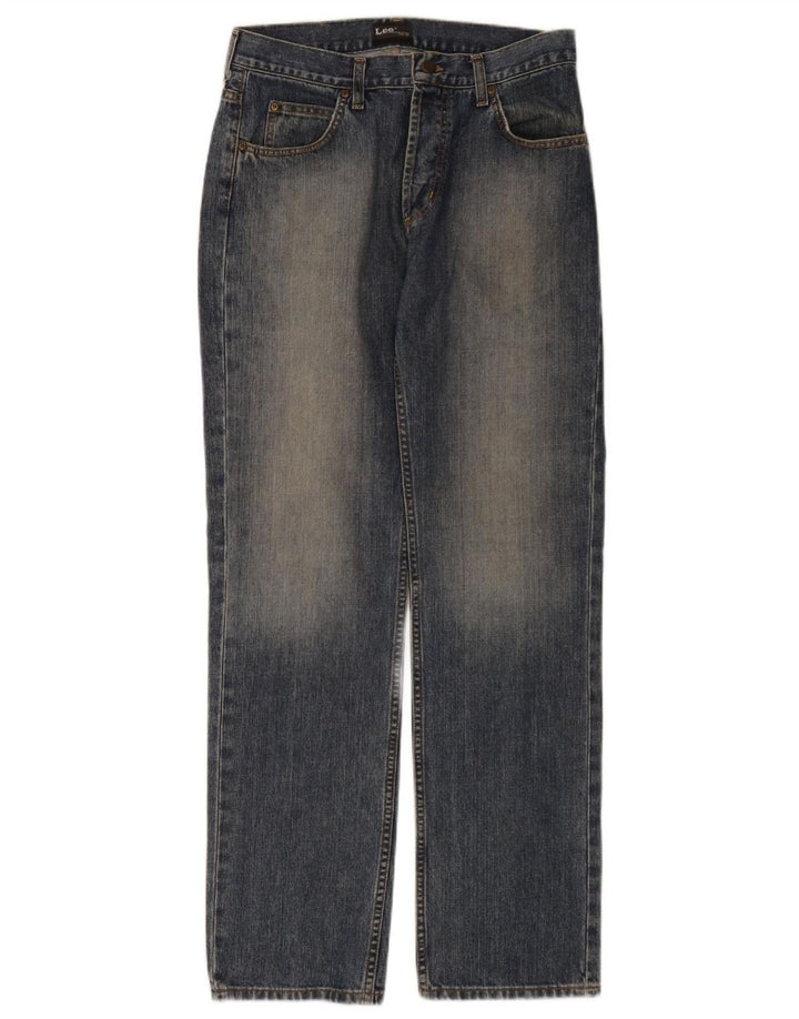 Lee Jean droit Seattle femme W33 L34 bleu coton