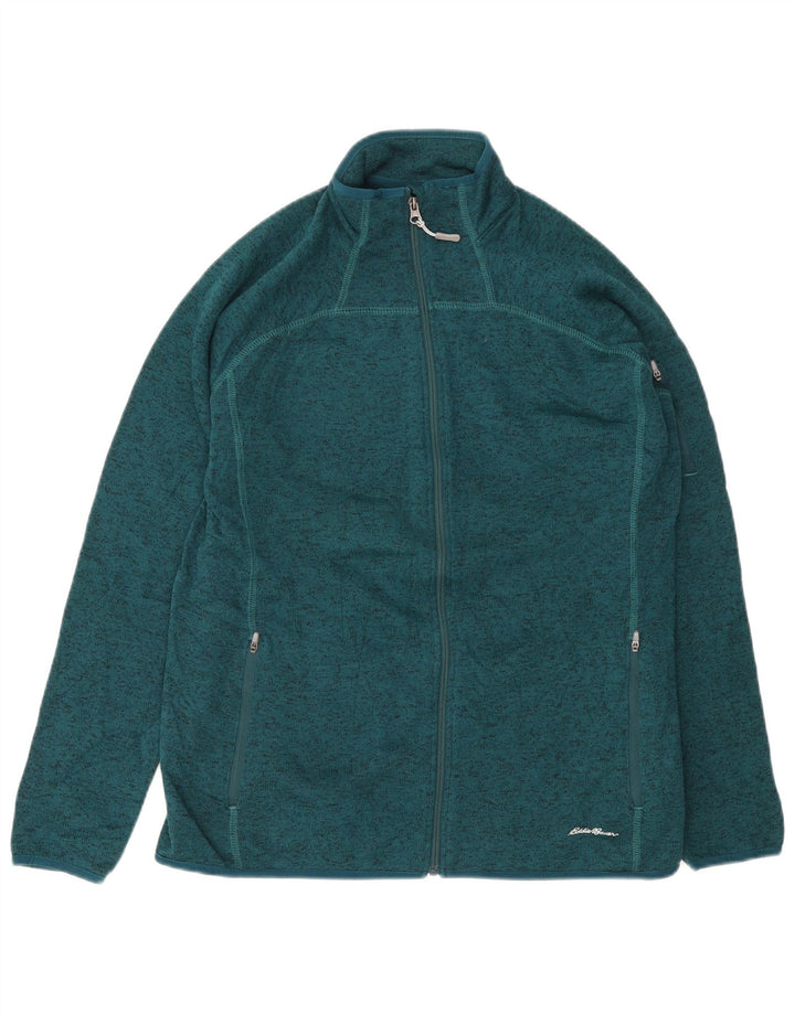 EDDIE BAUER Træningsdragt topjakke til kvinder UK 18 XL Grøn Polyester