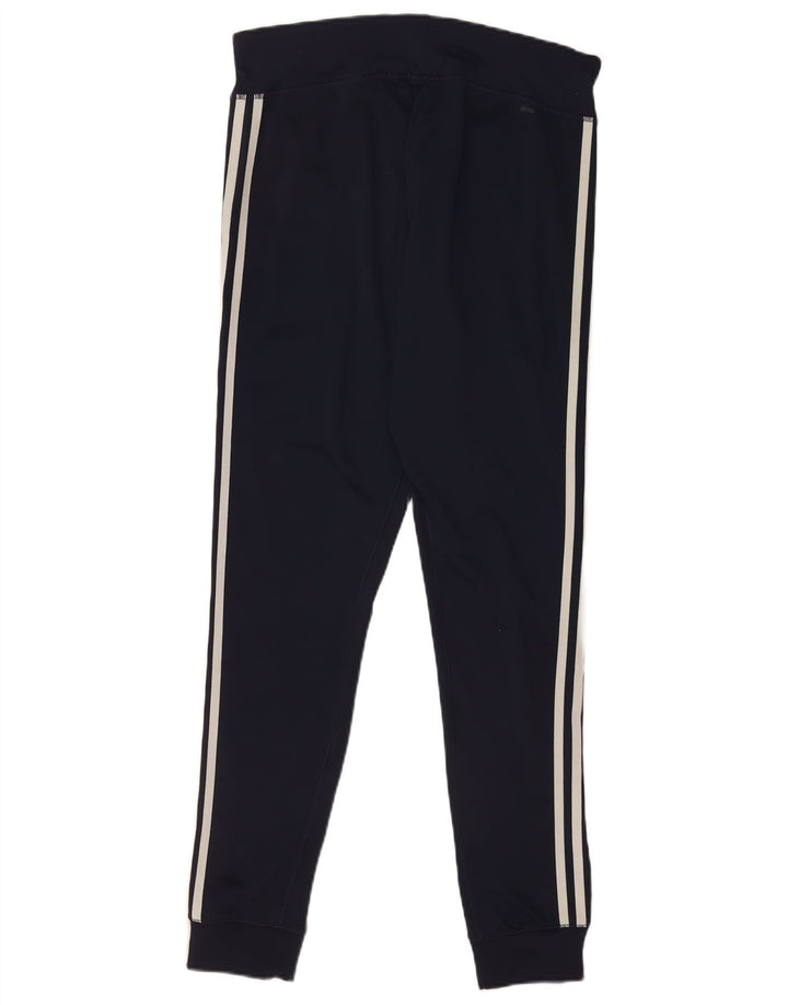 Leggings pentru femei Adidas UK 8 Small, bleumarin, poliester