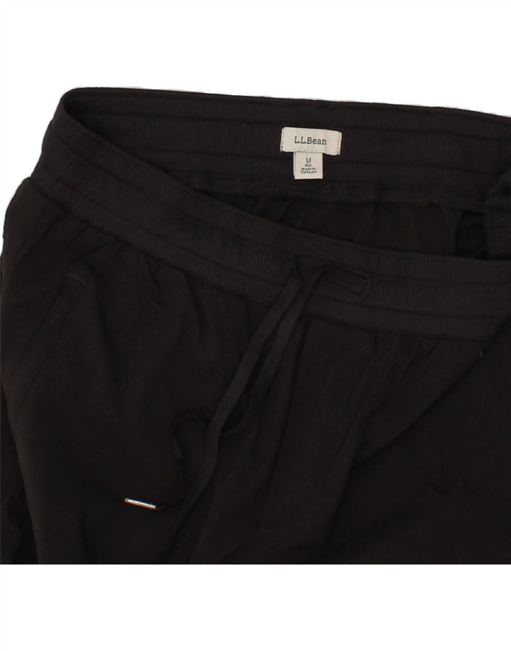 L.L.BEAN Womens Cargo Tracksuit Trousers UK 14 Medium Black Nylon Vintage L.L.Bean and Second-Hand L.L.Bean from Messina Hembry 