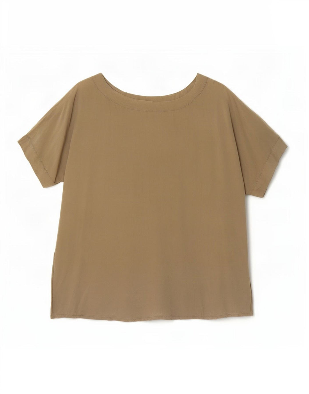 Vintage Dame bluse Top UK 16 Large Khaki