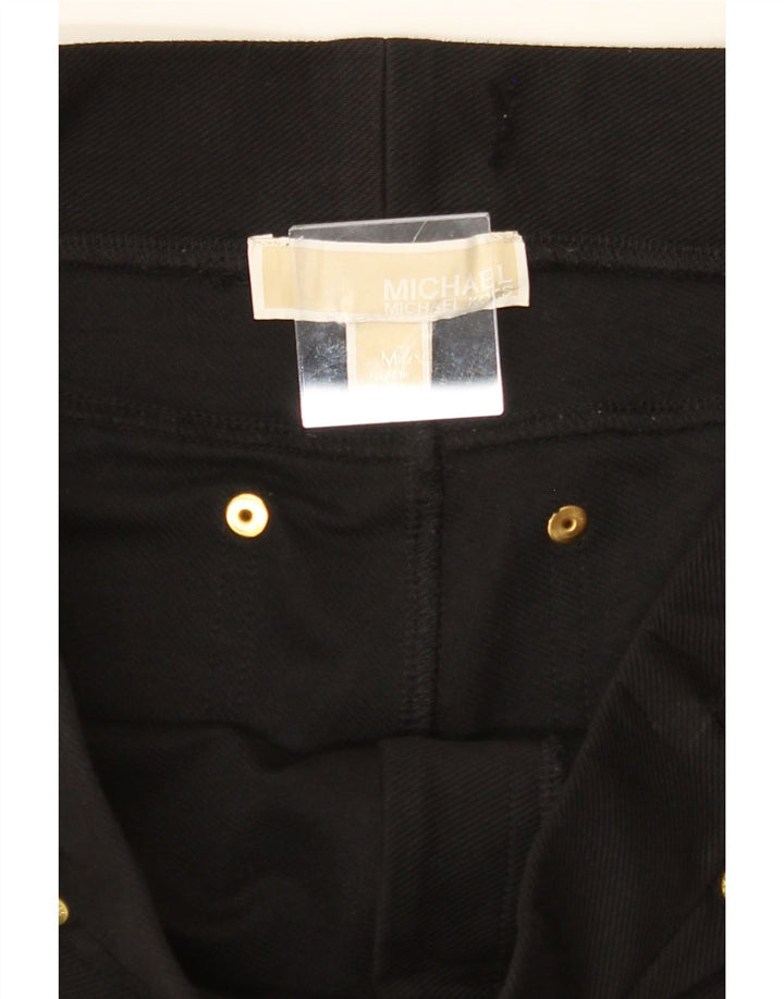 MICHAEL KORS Womens Slim Capri Trousers Medium W30 L23 Black Vintage Michael Kors and Second-Hand Michael Kors from Messina Hembry 