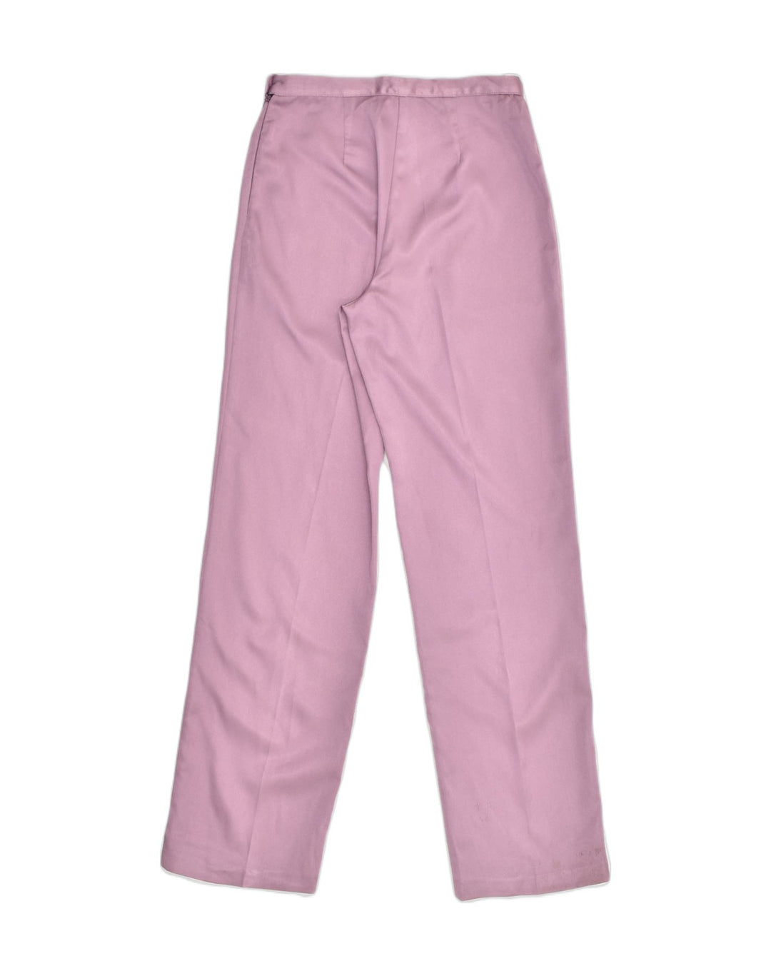 VINTAGE Womens Straight Suit Trousers IT 42 Medium W26 L31 Pink Polyester | Vintage Vintage | Thrift | Second-Hand Vintage | Used Clothing | Messina Hembry 