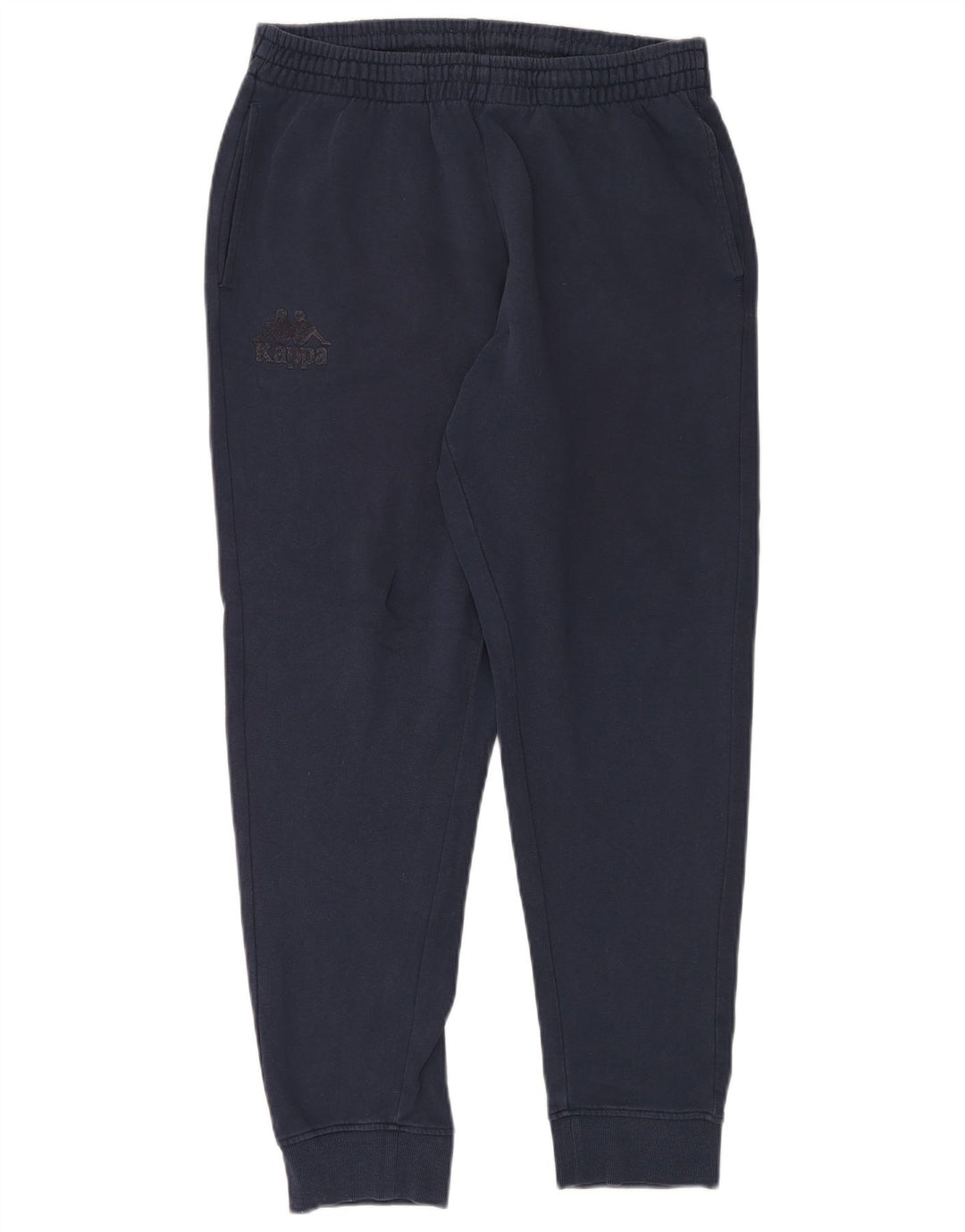 Kappa Mens Tracksuit Trousers Joggers Medium  Navy Blue Cotton