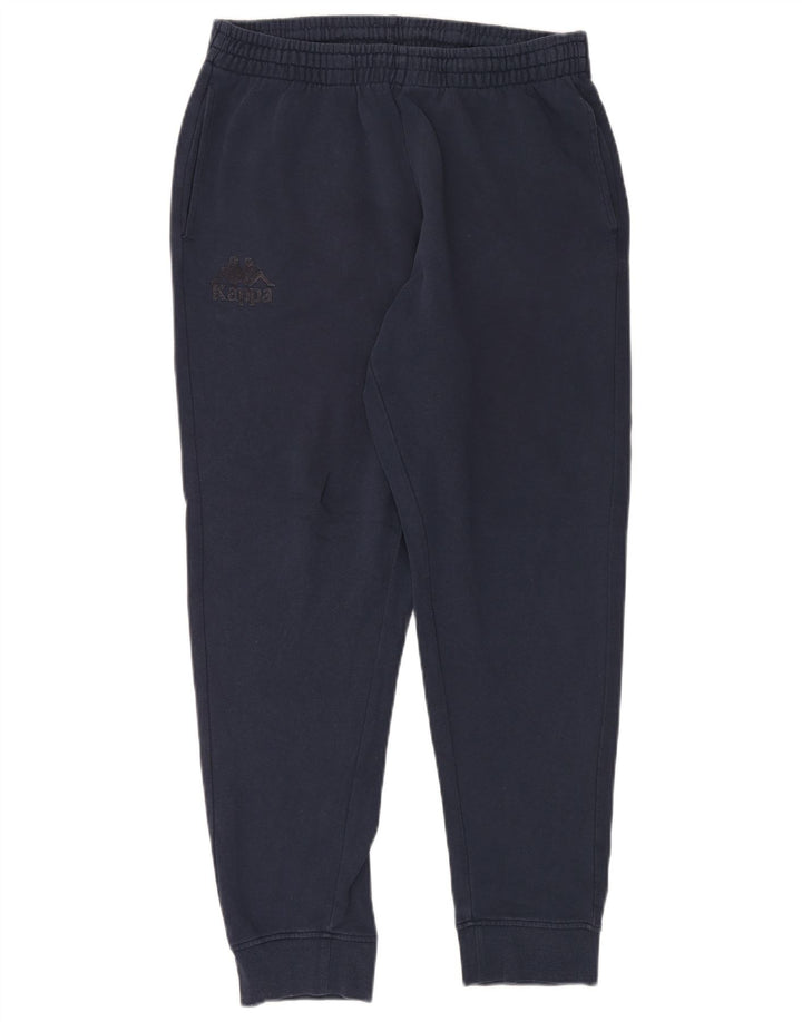 Kappa Mens Tracksuit Trousers Joggers Medium  Navy Blue Cotton