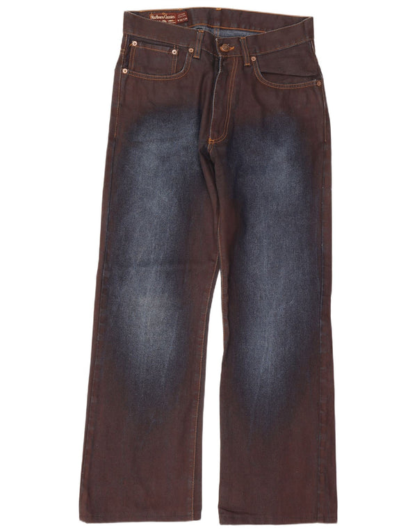 Muške traperice Marlboro Classics Bootcut W30 L29 Pamuk smeđe boje