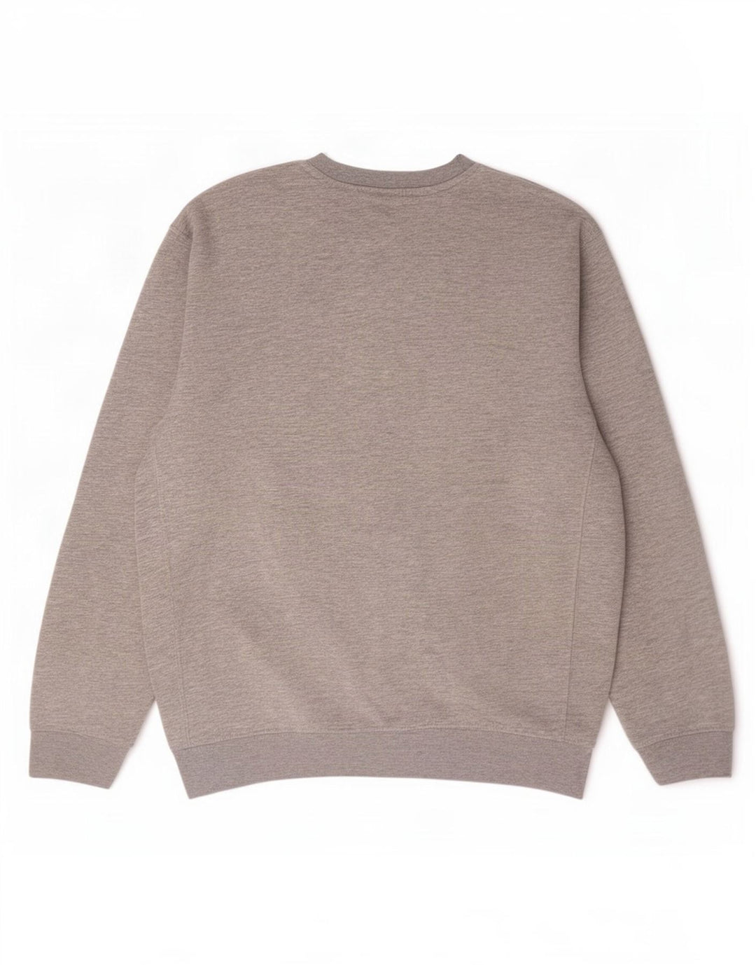 Nike Mens Sweatshirt Jumper Large Grey Flecked Polyester