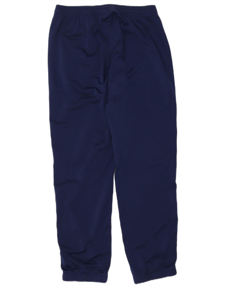 ADIDAS Mens Tracksuit Trousers Joggers Large  Navy Blue Polyester
