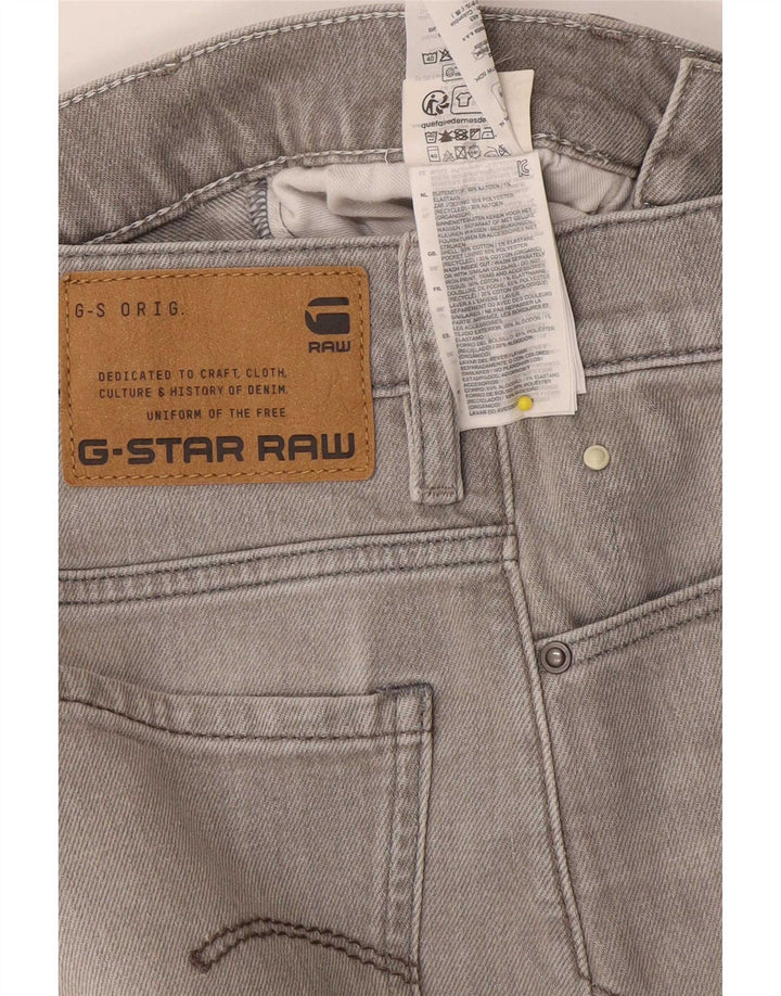 G-Star Womens Denim Shorts W28 Medium Grey Cotton