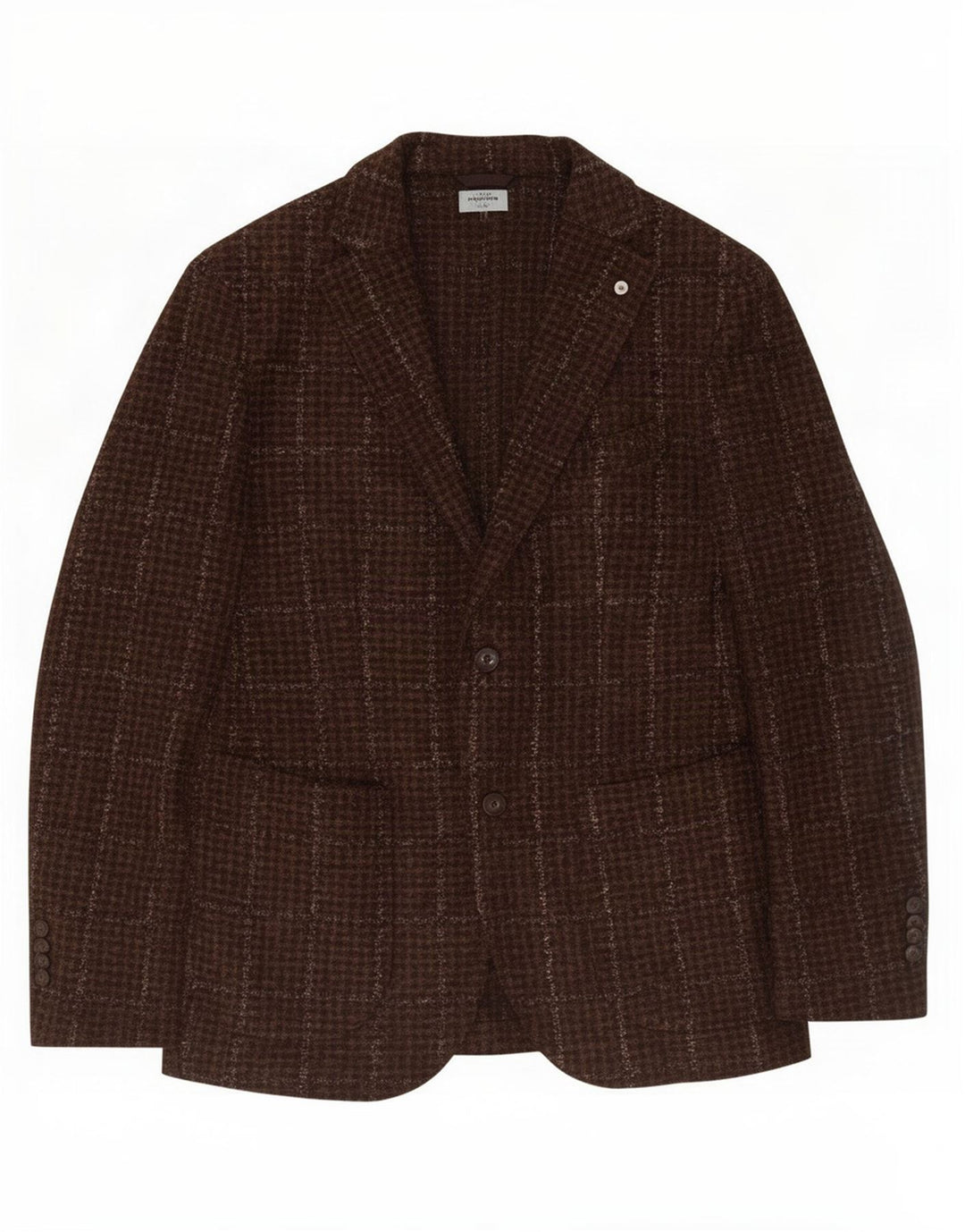 Dandy Veste blazer en tricot pour homme en édition limitée IT 50 à carreaux kaki