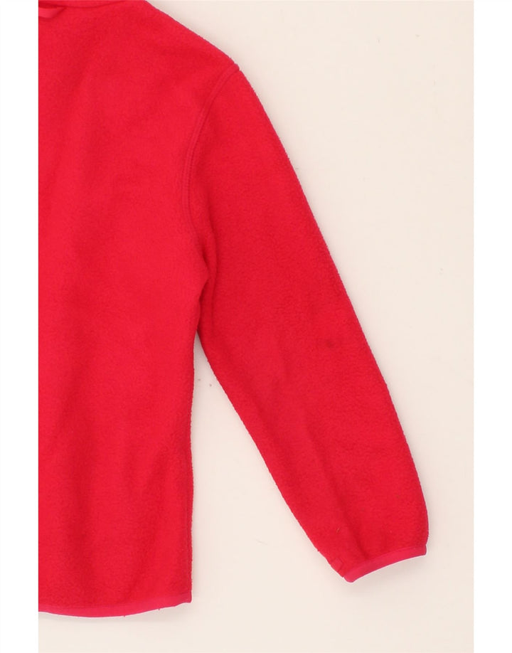 JACK WOLFSKIN Girls Fleece Jacket 5-6 Years Pink Polyester Vintage Jack Wolfskin and Second-Hand Jack Wolfskin from Messina Hembry 