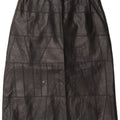 jupe en cuir femme vintage W28 Petit Noir
