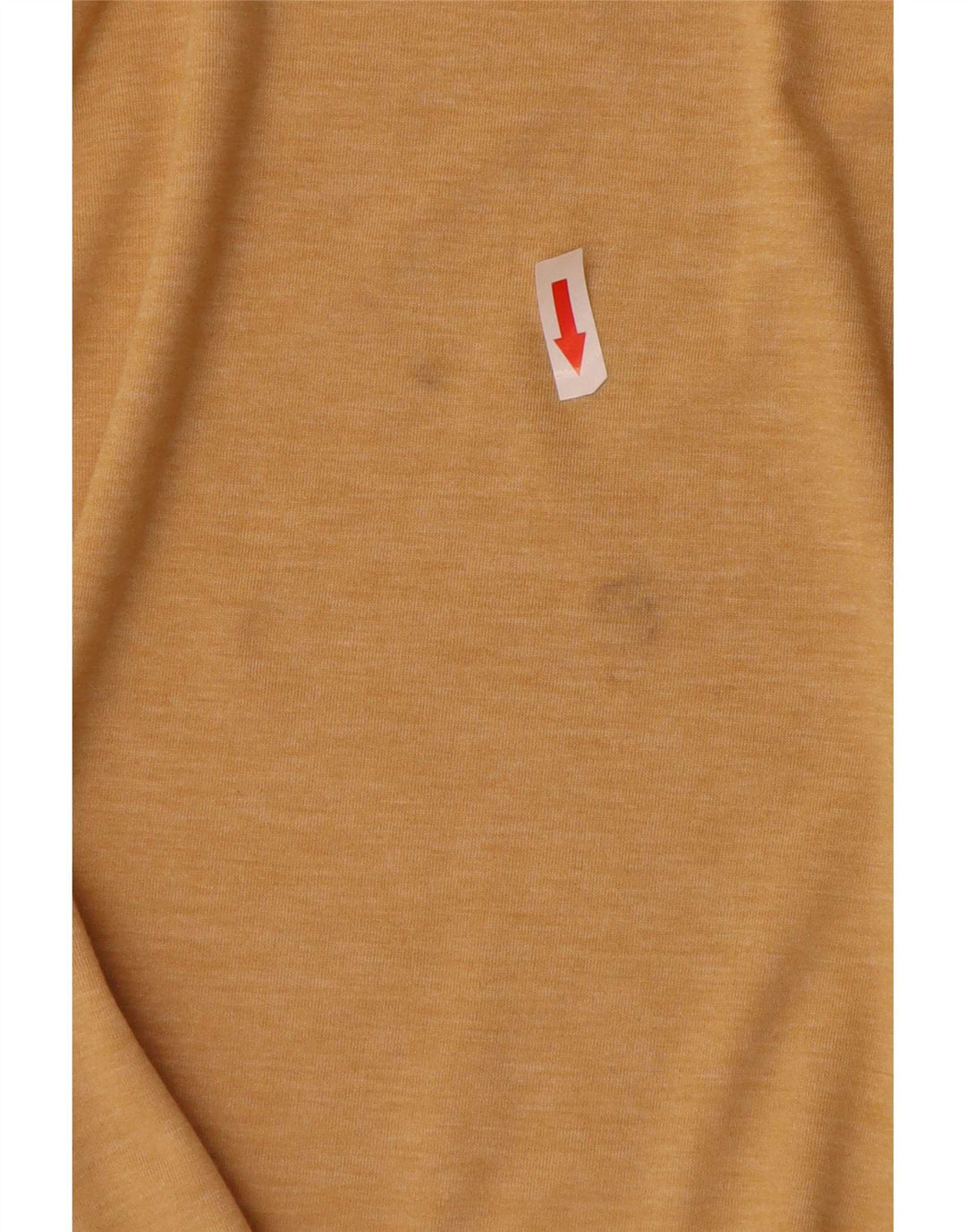 Puma Mens Graphic T-Shirt Top 2XL Yellow Flecked Polyester