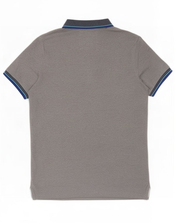 Superdry Polo Homme XL Gris Rayé