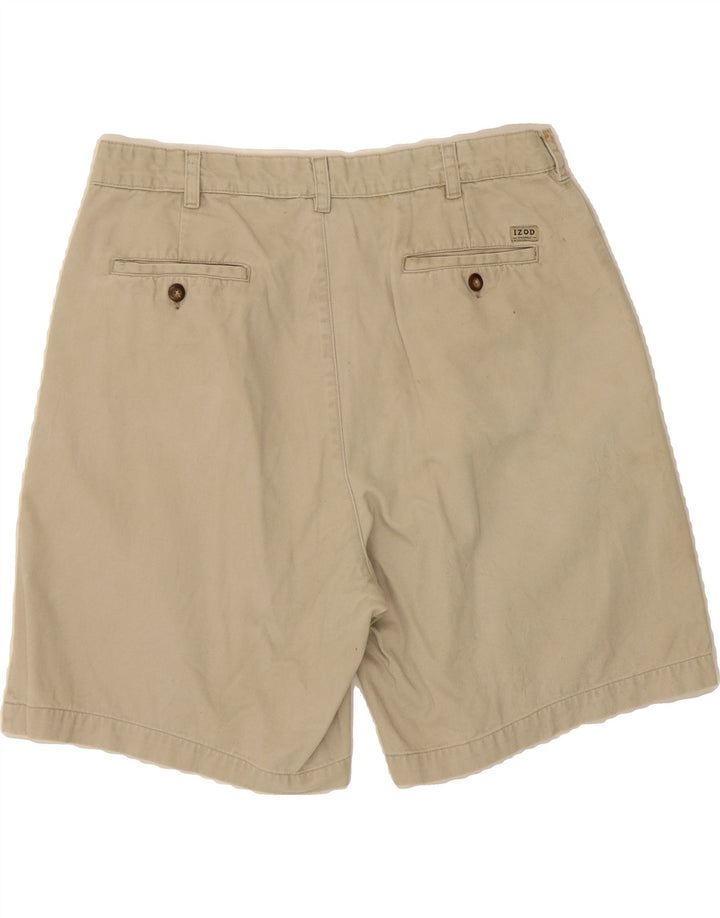 IZOD Mens Chino Shorts W36 Large  Beige Cotton Vintage Izod and Second-Hand Izod from Messina Hembry 