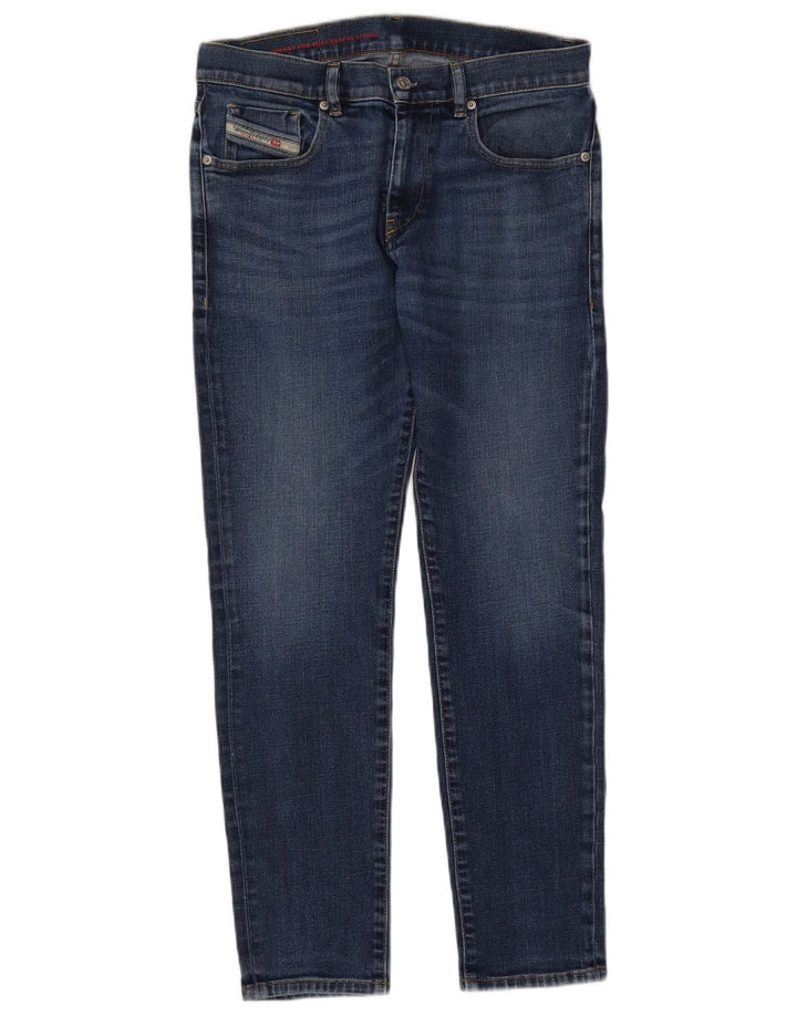 Diesel Mens Slim Jeans W30 L29 Blue Cotton