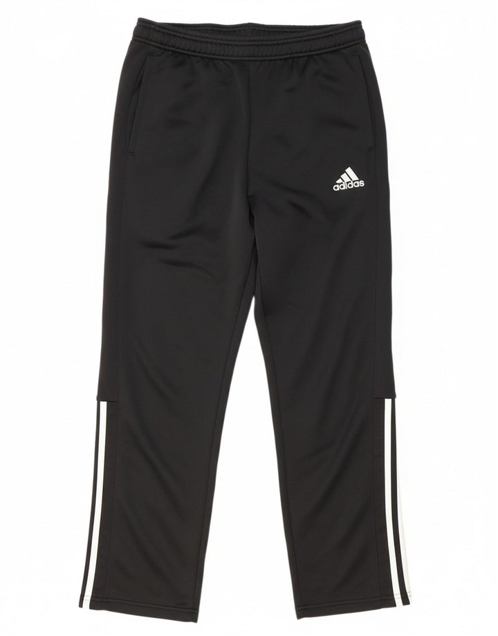 ADIDAS Mens Tracksuit Trousers Medium  Black Polyester