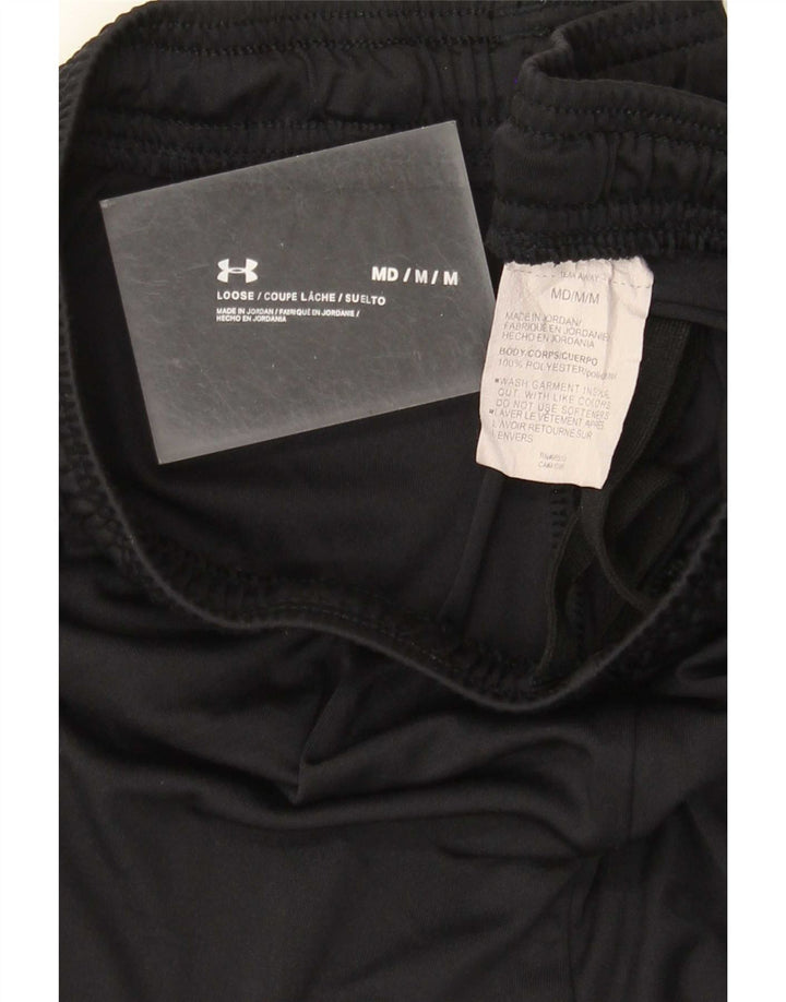Under Armour Mens Graphic Sport Shorts Medium Black Polyester