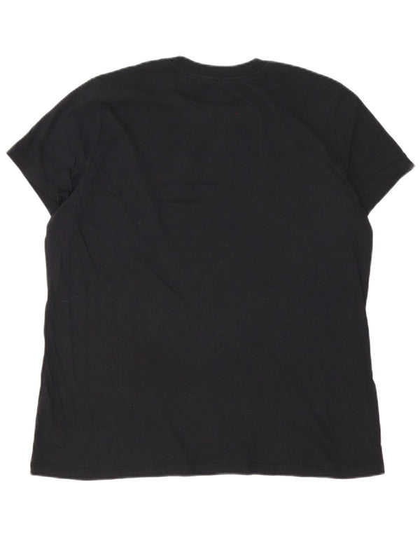 Nike Hommes Adelaide Strikers T-Shirt Graphique Haut XL Noir Coton