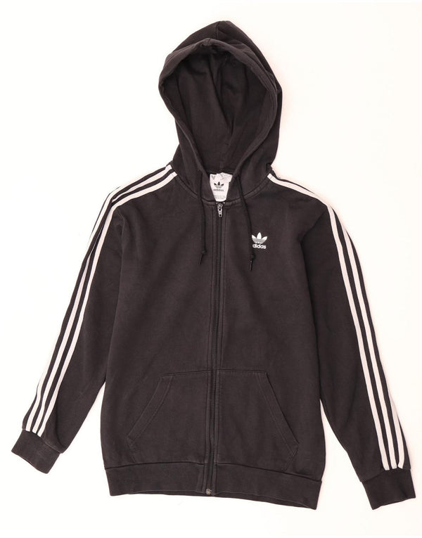 Pulover Adidas pentru bărbați, cu fermoar, XS, bumbac negru