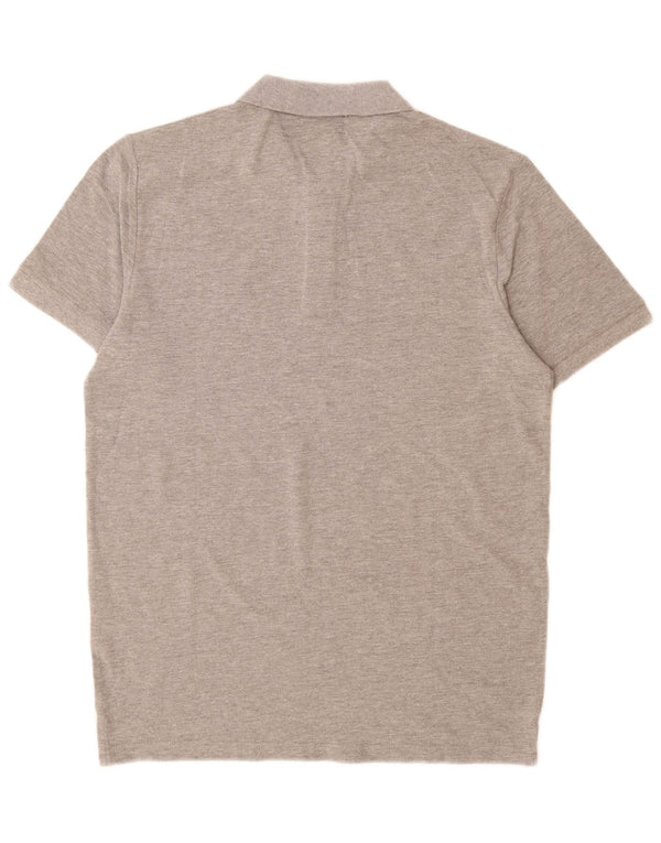 Jack & Jones Ανδρικό Πόλο Μπλουζάκι μεγάλο γκρι βαμβακερό