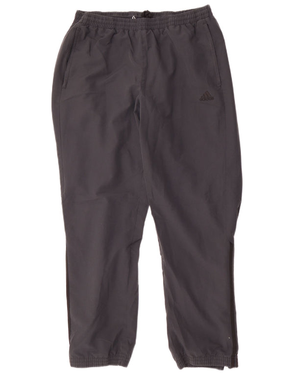 Adidas Pantalon de survêtement pour homme Pantalon de jogging Large Bleu marine Polyester