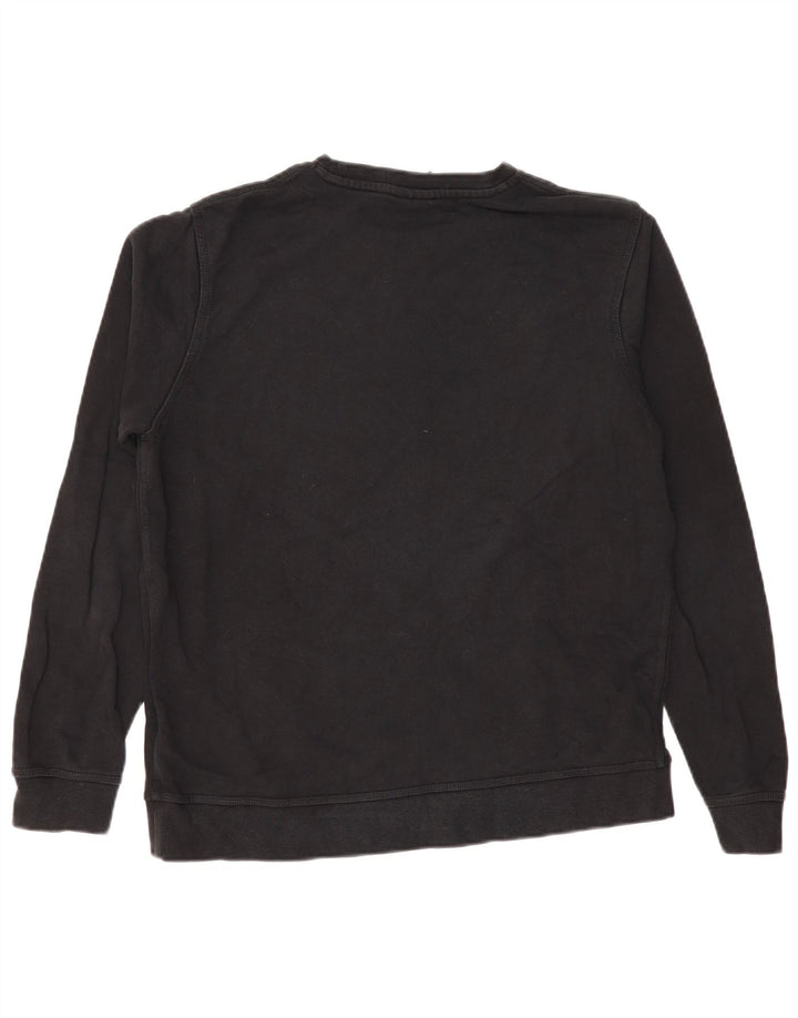 NIKE Felpa da uomo Maglione grande in cotone nero