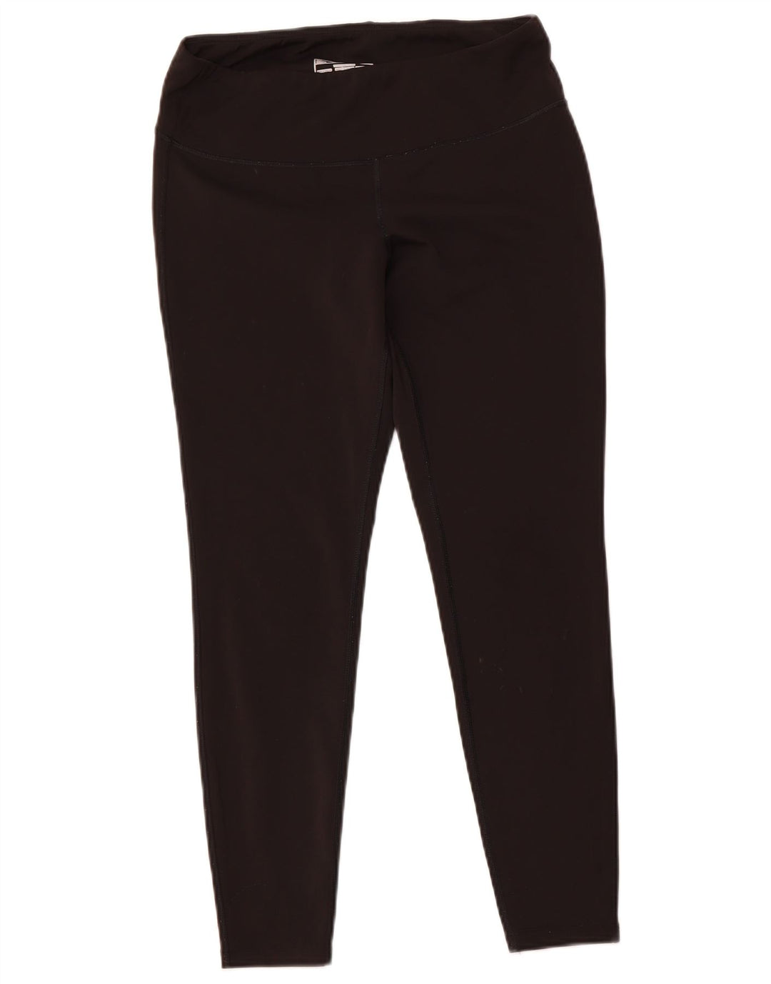 NEW BALANCE Womens Leggings UK 14 Large Black Polyester