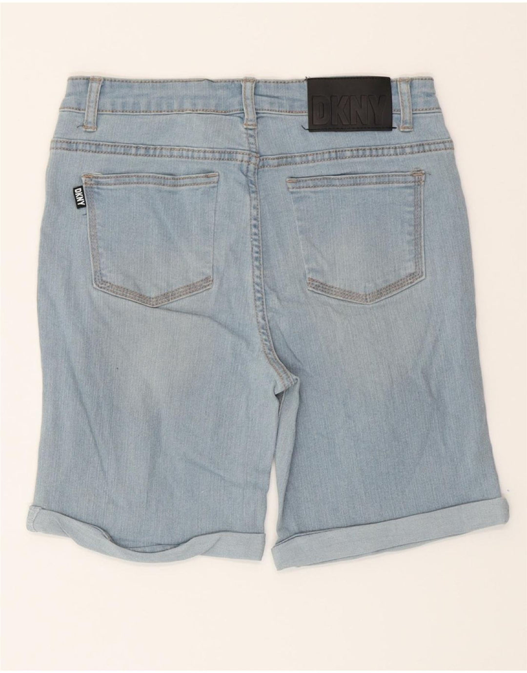 DKNY Boys Distressed Denim Shorts 13-14 Years  Blue Cotton Vintage Dkny and Second-Hand Dkny from Messina Hembry 