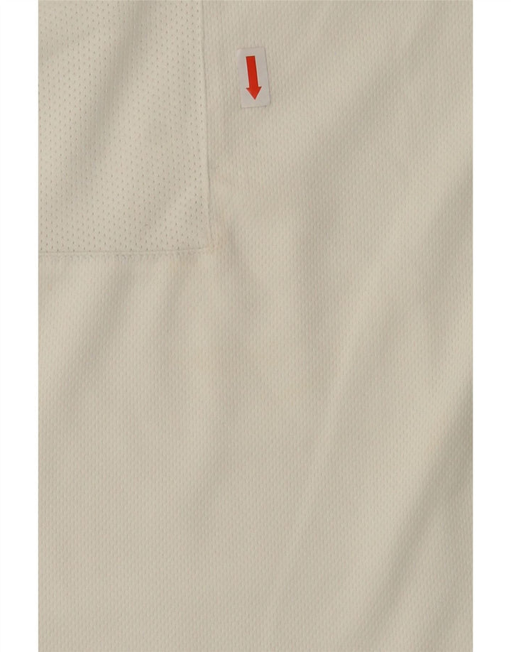 NIKE Mens T-Shirt Top UK 39/41 Medium White Colourblock Polyester Vintage Nike and Second-Hand Nike from Messina Hembry 