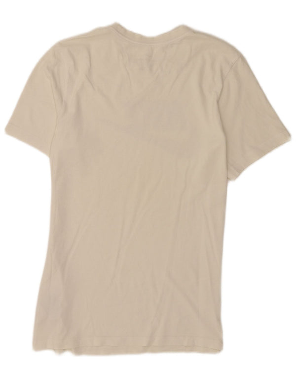 Nike Mens Graphic T-Shirt Top Small White Cotton