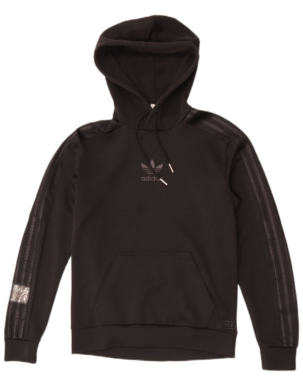 Adidas Grafisk hættetrøje til mænd XS Sort polyester