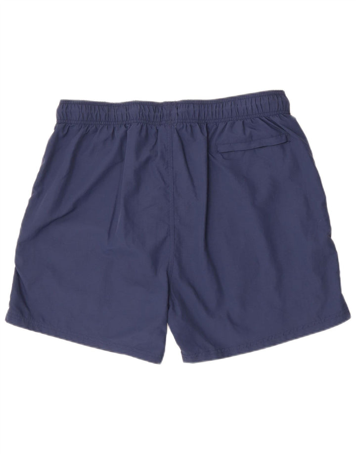 Pantaloncini da bagno grafici da uomo Dkny 2XL blu navy in poliammide