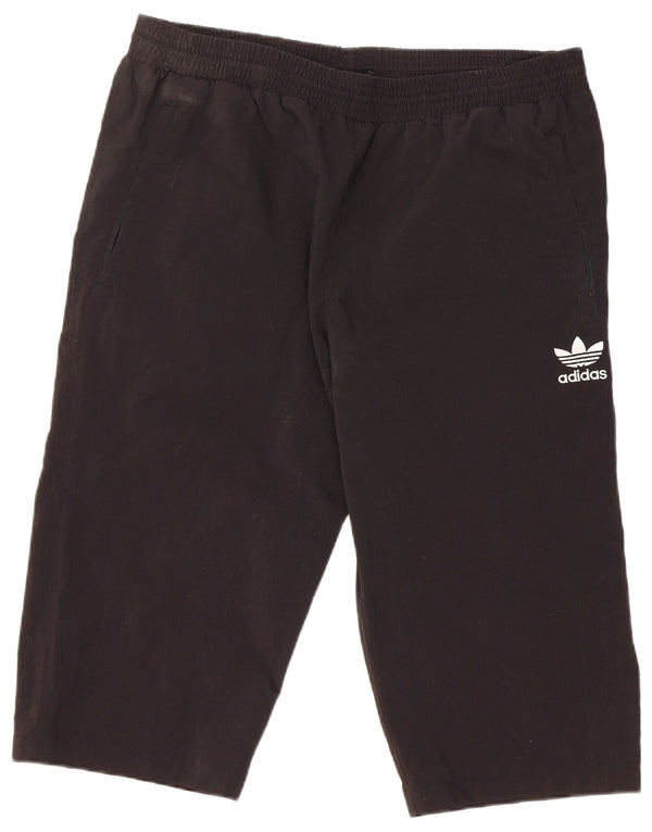 Adidas Mens Bermuda Sport Shorts Grande Poliéster Preto