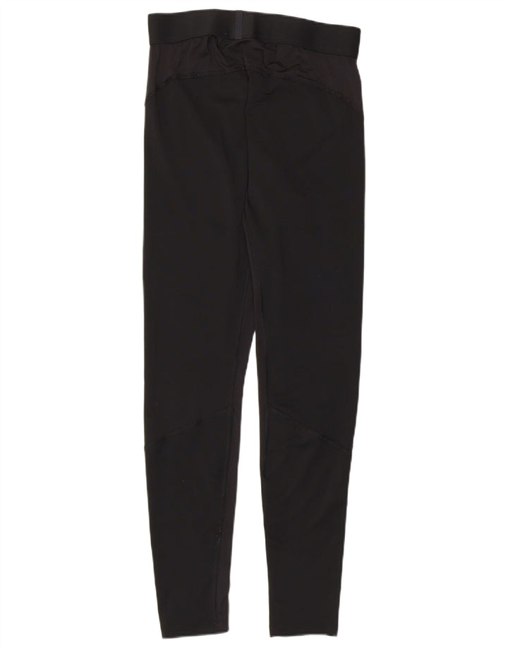 Adidas Womens Primegreen Leggings UK 14 Large Black Polyester