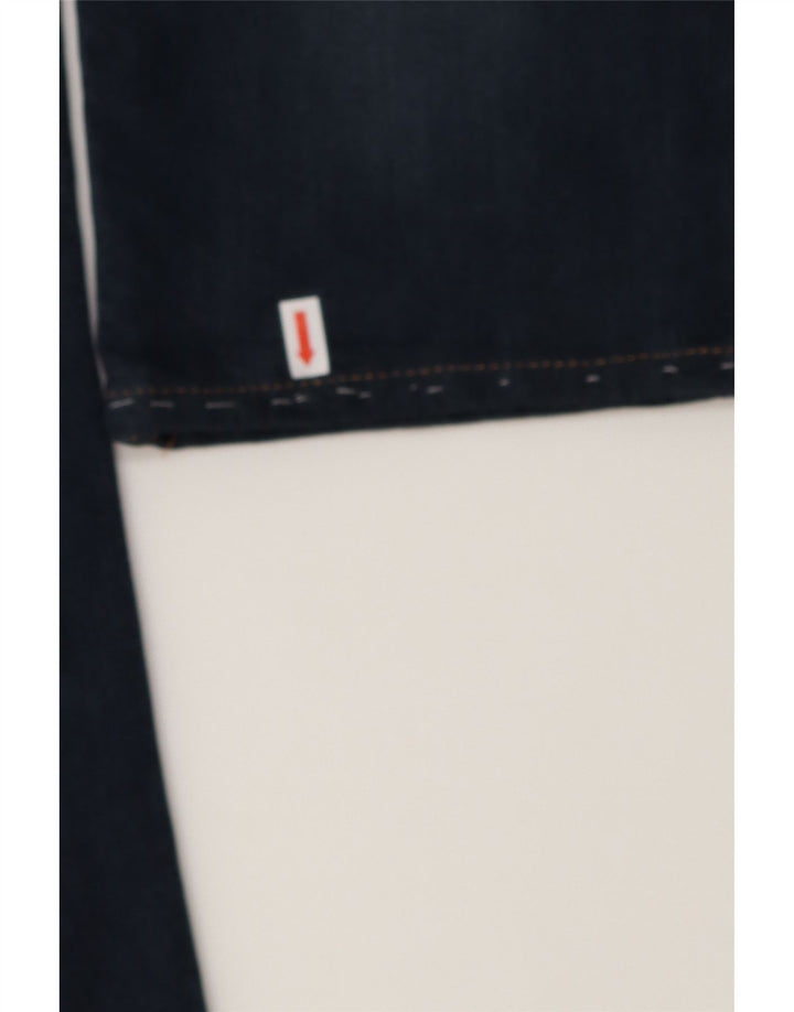 LEE Womens Rider Slim Jeans W32 L28 Navy Blue Vintage Lee and Second-Hand Lee from Messina Hembry 