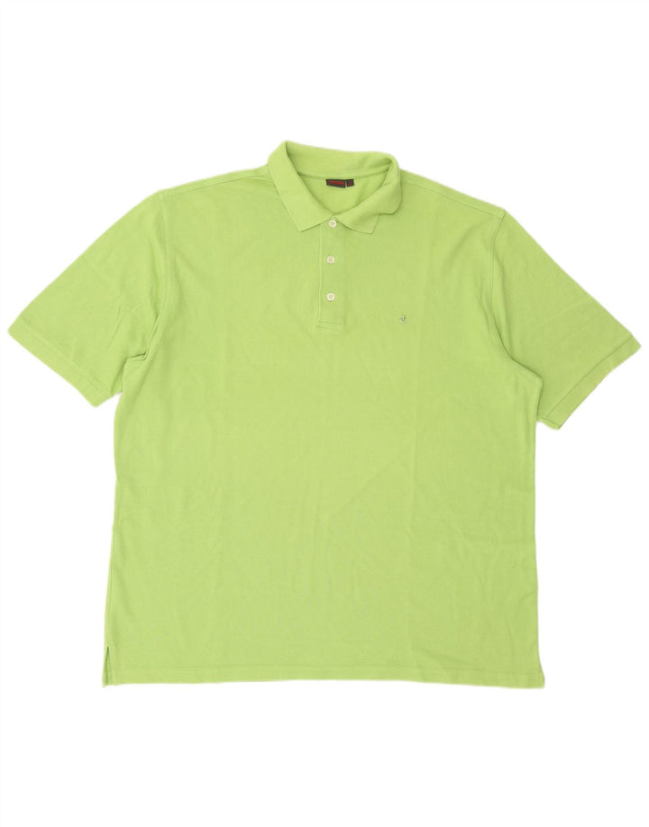 INVICTA Mens Polo Shirt 2XL Green Cotton