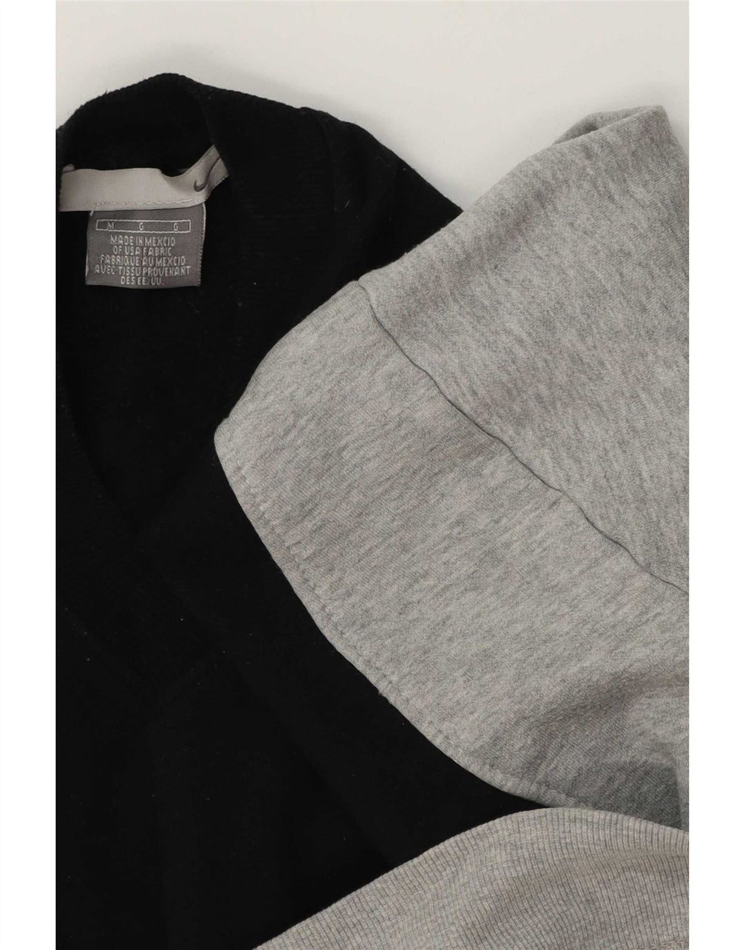 Nike Womens Graphic Sweatshirt Jumper UK 14 Medium Black Colourblock