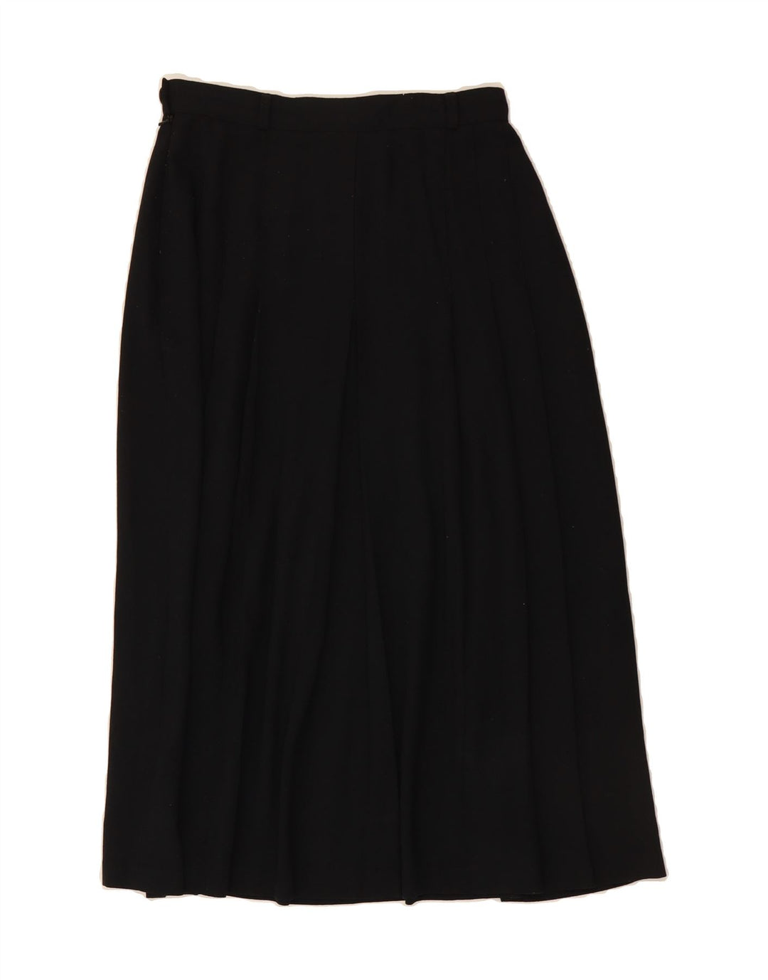 AFFINITY Womens Straight Skirt UK 14 Medium W28 Black Polyester Vintage Affinity and Second-Hand Affinity from Messina Hembry 