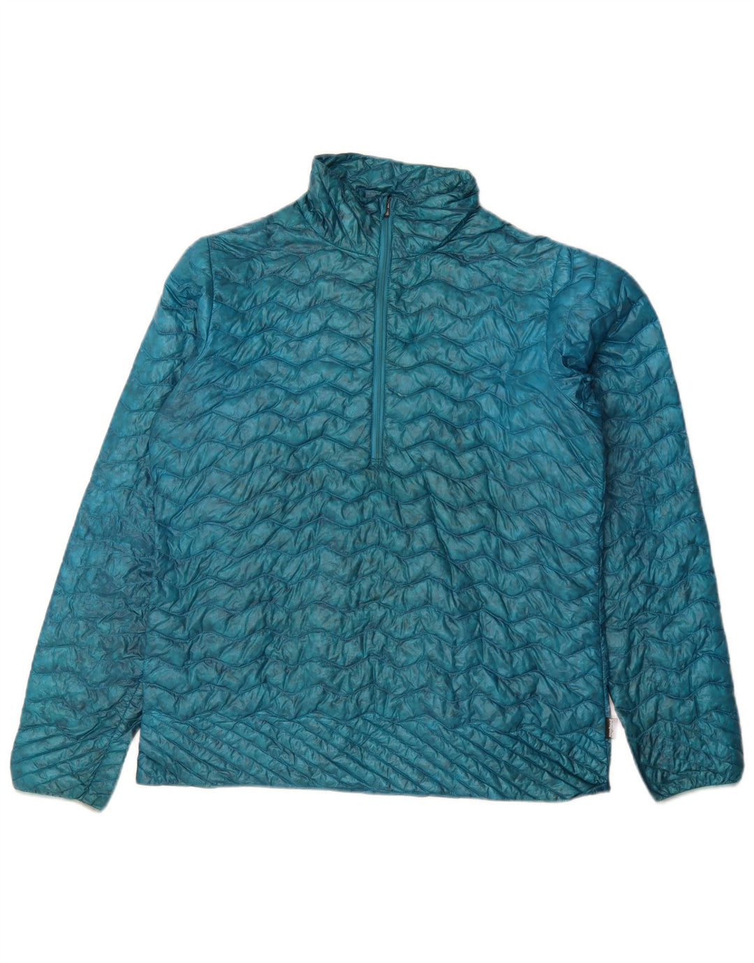 Patagonia Womens Pullover Padded Jacket UK 12 Medium Blue Synthetic