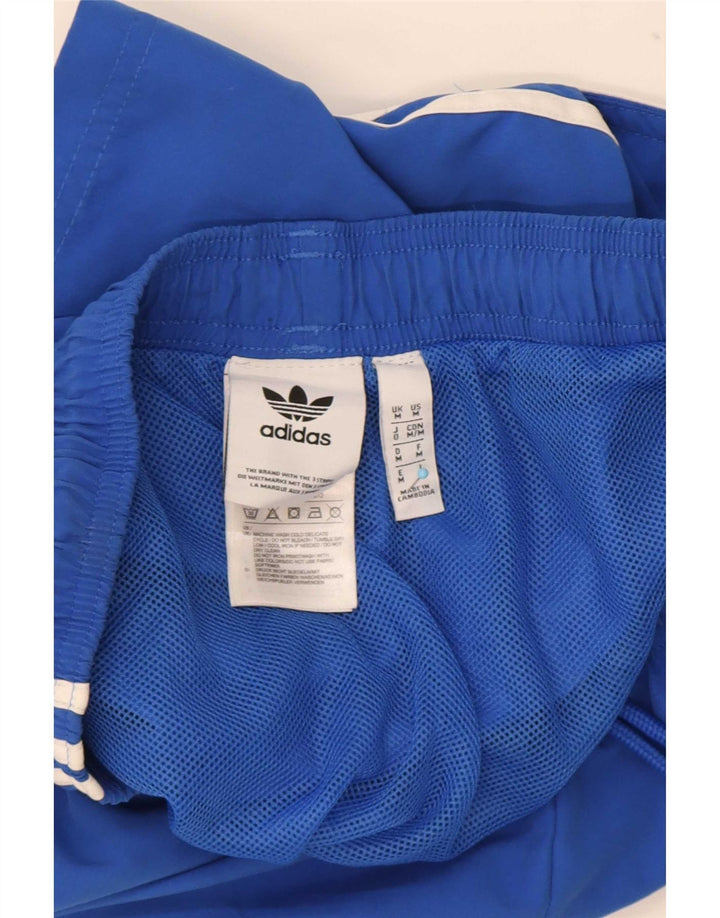 Ανδρικό αθλητικό σορτς Adidas από μεσαίο μπλε πολυεστέρα