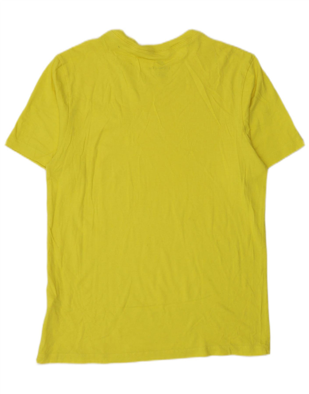 Nike Mens T-Shirt Top Small Yellow
