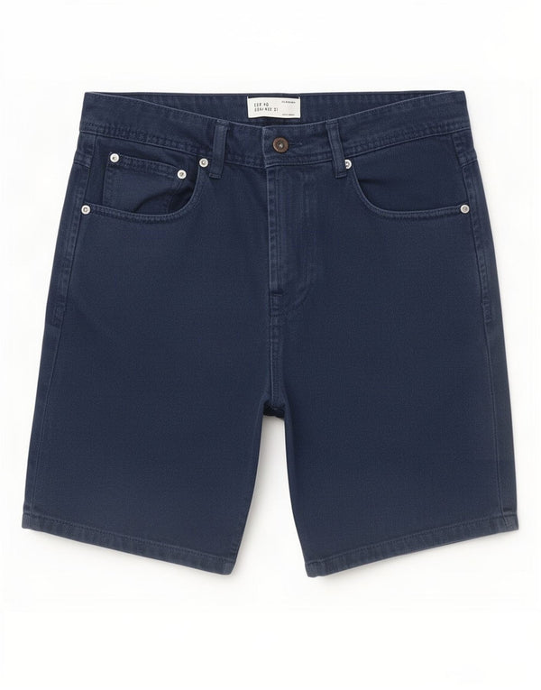Zara Ανδρικό τζιν σορτς EU 40 Medium W31 Navy Blue βαμβακερό