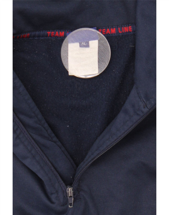 Asics Herre Pullover Træningsdragt Topjakke XL Marineblå Polyester
