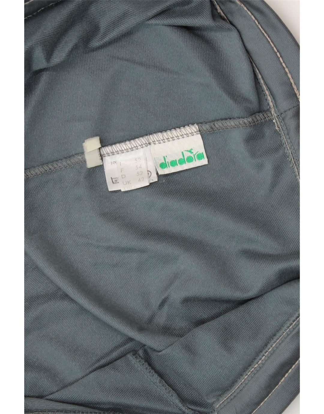 DIADORA Mens Tracksuit Trousers UK 42 Large  Grey Polyester
