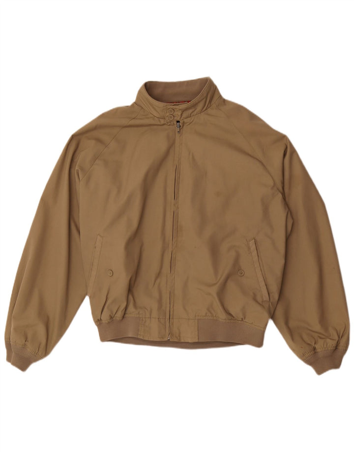 Giubbotto bomber da uomo Rifle UK 40 Large Beige Poliestere