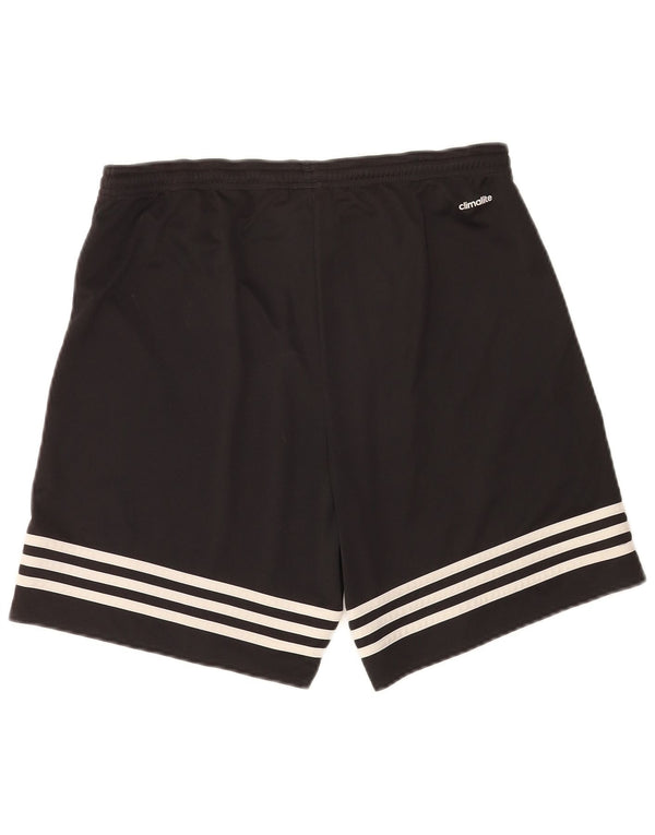 Adidas Mens Climalite sport rövidnadrág, közepes fekete poliészter