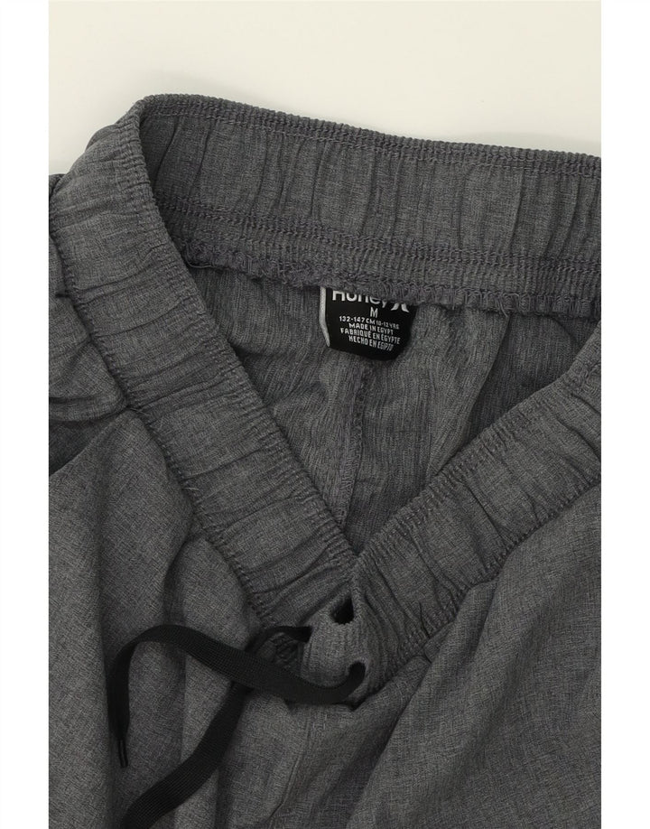HURLEY Boys Sport Shorts 10-11 Years Medium  Grey Cotton Vintage Hurley and Second-Hand Hurley from Messina Hembry 