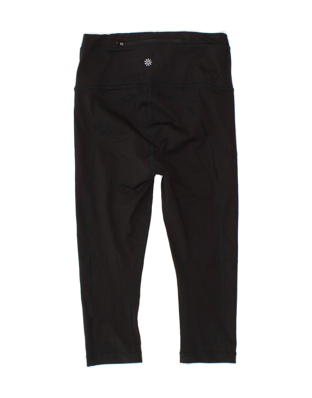 ATHLETA Womens Crop Leggings UK 6 XS Black Vintage Athleta and Second-Hand Athleta from Messina Hembry 